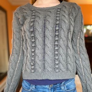 Ruby Moon Gray Sweater